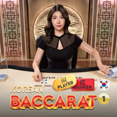 Korean Baccarat 1 game tile